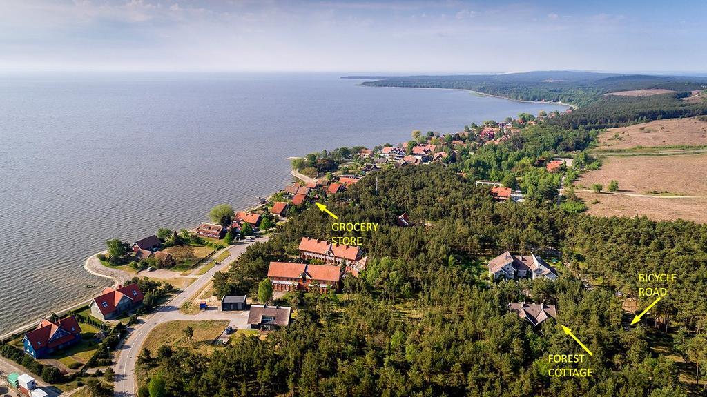 Forest Cottage Неринга Экстерьер фото